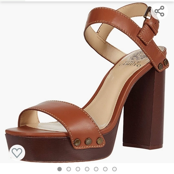 Vince camuto Lethalia Platform Block-Heel Sandals - Picture 4 of 8